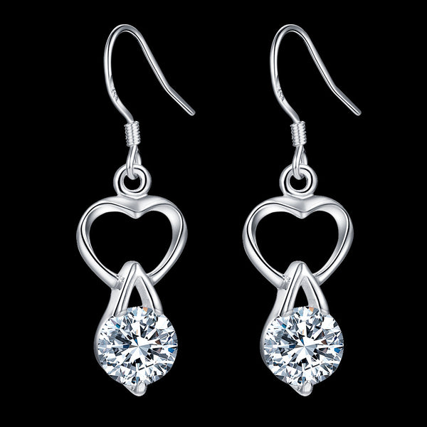 Silver Earrings LSE487