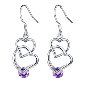 Silver Earrings LSE488