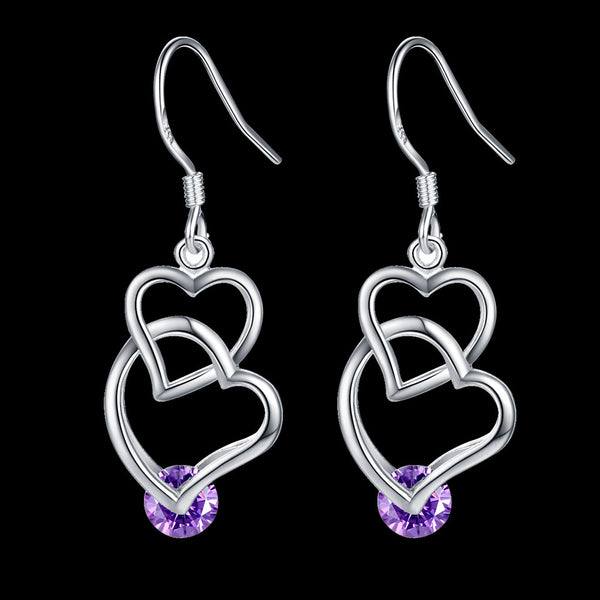 Silver Earrings LSE488