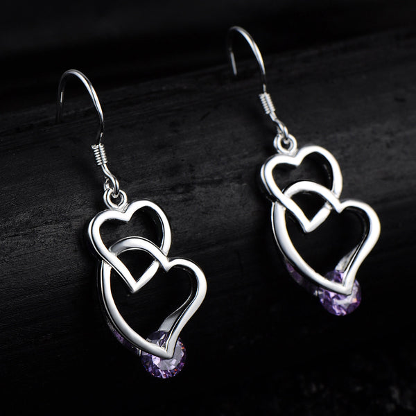 Silver Earrings LSE488