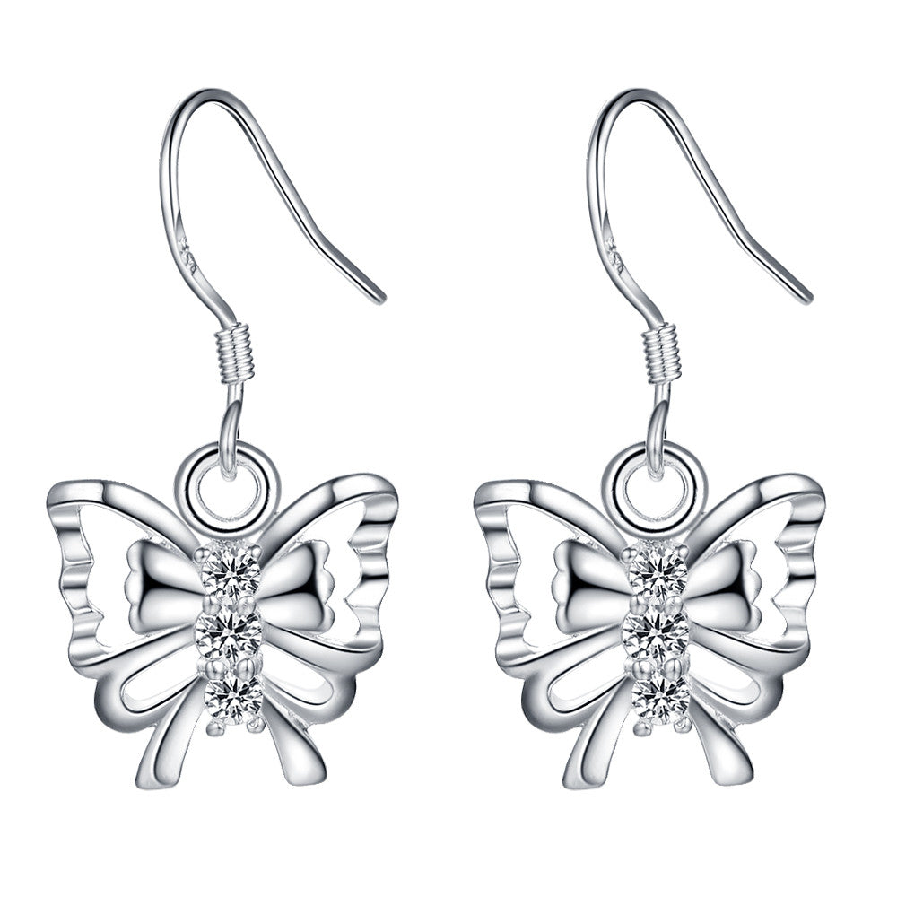Silver Earrings LSE489