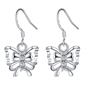 Silver Earrings LSE489