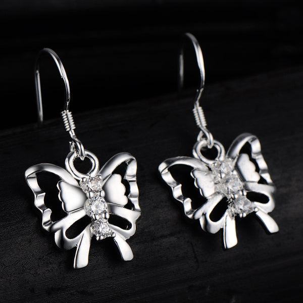 Silver Earrings LSE489