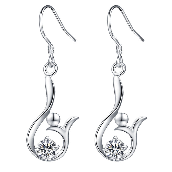 Silver Earrings LSE490