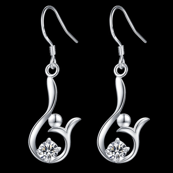 Silver Earrings LSE490