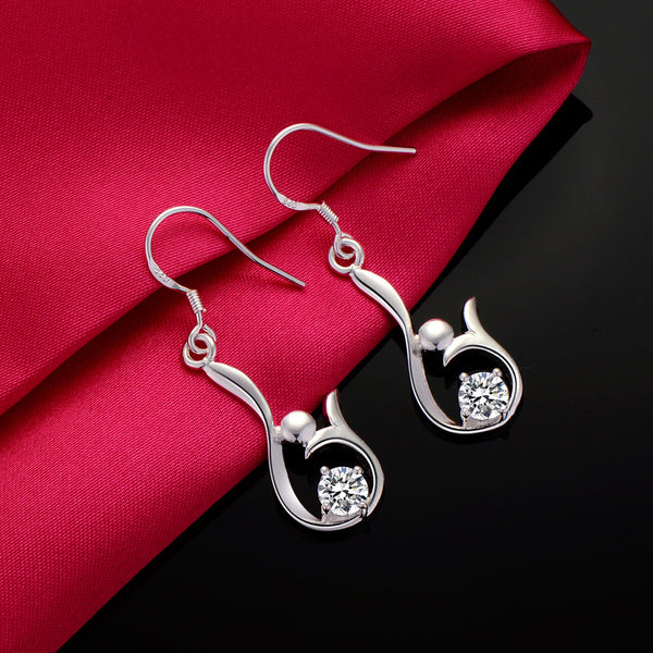 Silver Earrings LSE490