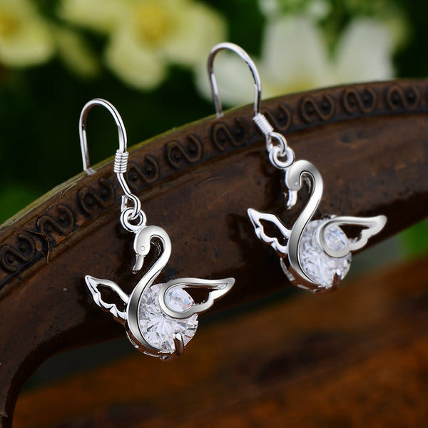 Silver Earrings LSE492