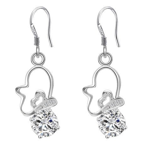 Silver Earrings LSE493