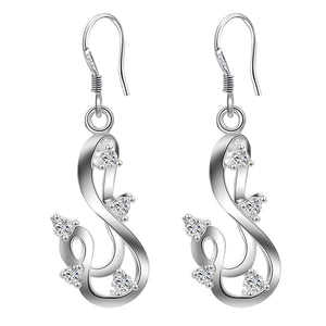 Silver Earrings LSE496