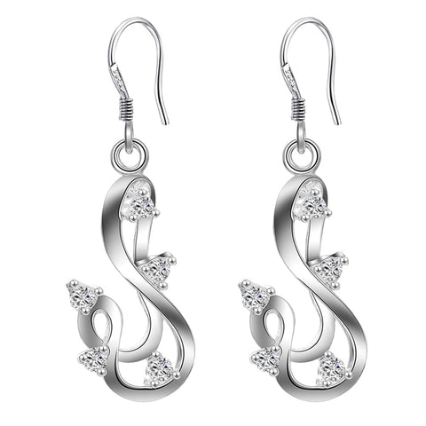 Silver Earrings LSE496
