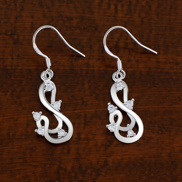Silver Earrings LSE496