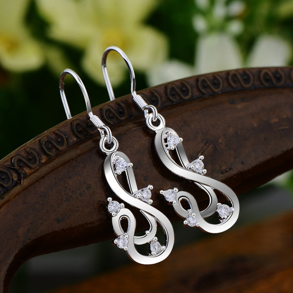 Silver Earrings LSE496