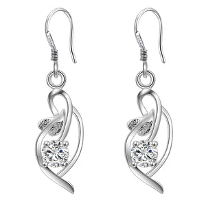 Silver Earrings LSE498