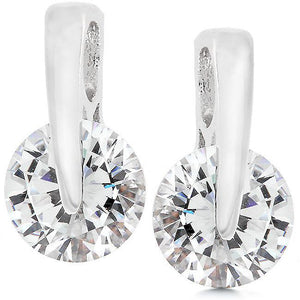 Cubic Zirconia Elegance Earrings - E50034R-S01