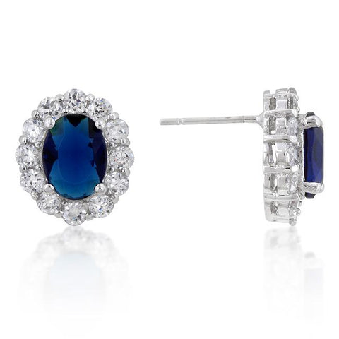 Royal Wedding Sapphire Earrings - E50119R-C30