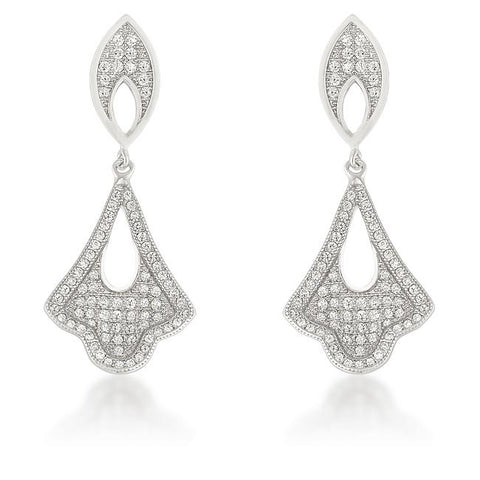 Tear Drop Earring Dangles - E50174R-C01