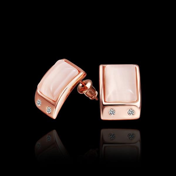 Rose Gold Earrings LSE505