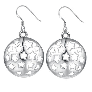 Silver Earrings LSE508