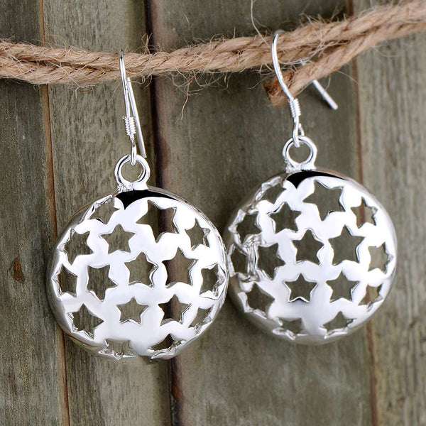 Silver Earrings LSE508