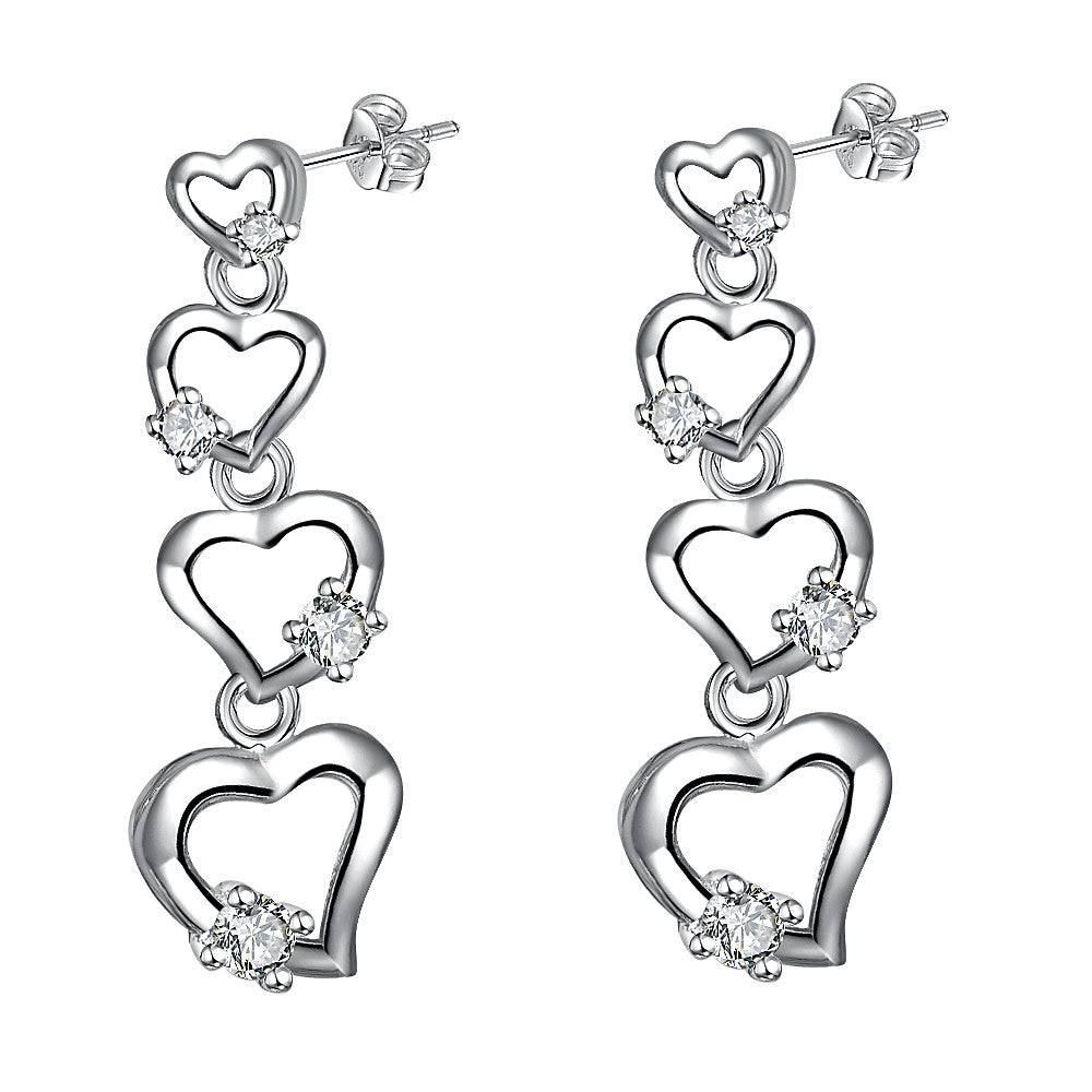Silver Earrings LSE516