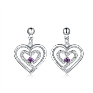 Silver Earrings LSE526