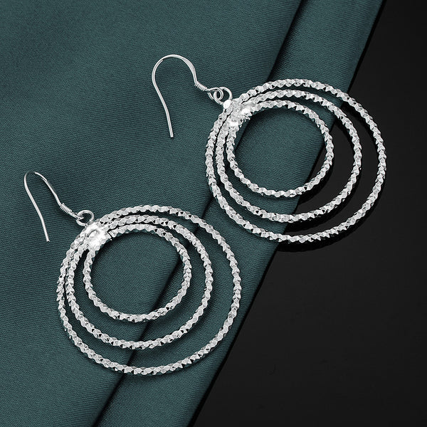 Silver Earrings LSE533