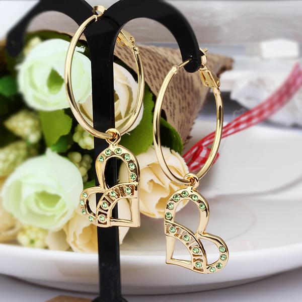 Gold Earrings LSE541