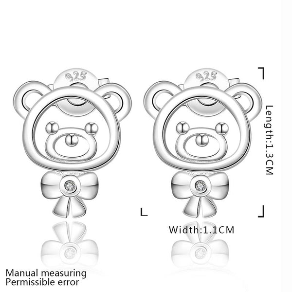 Silver Kids Earrings LSE544