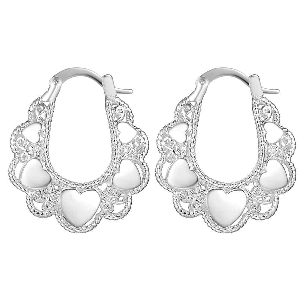 Silver Earrings LSE547