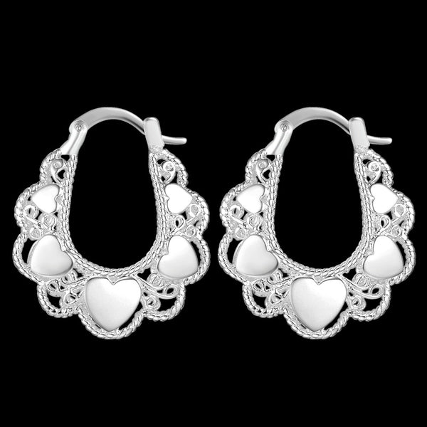 Silver Earrings LSE547