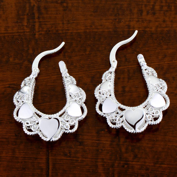 Silver Earrings LSE547