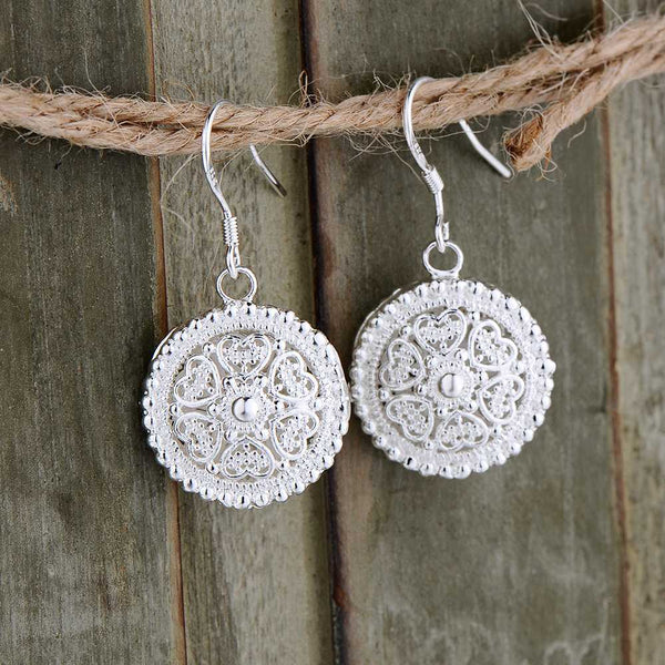 Silver Earrings LSE557