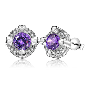Silver Earrings LSE561-B