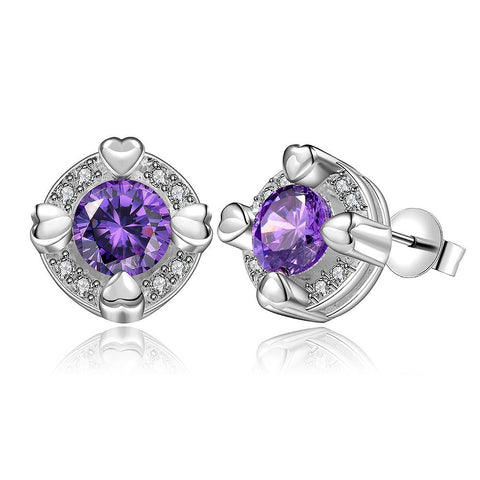 Silver Earrings LSE561-B