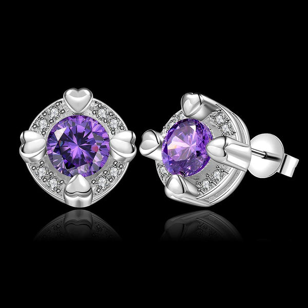 Silver Earrings LSE561-B