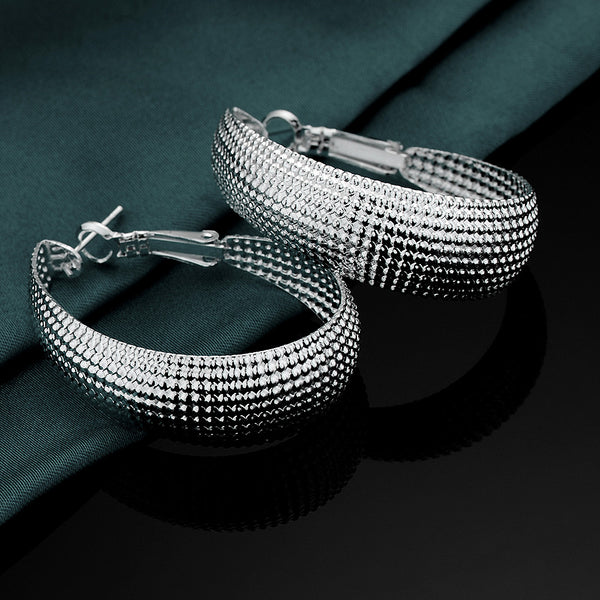 Silver Earrings LSE563