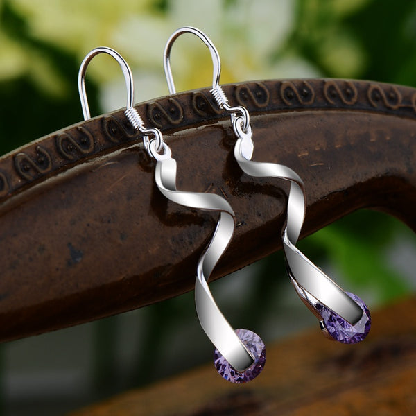Silver Earrings LSE572