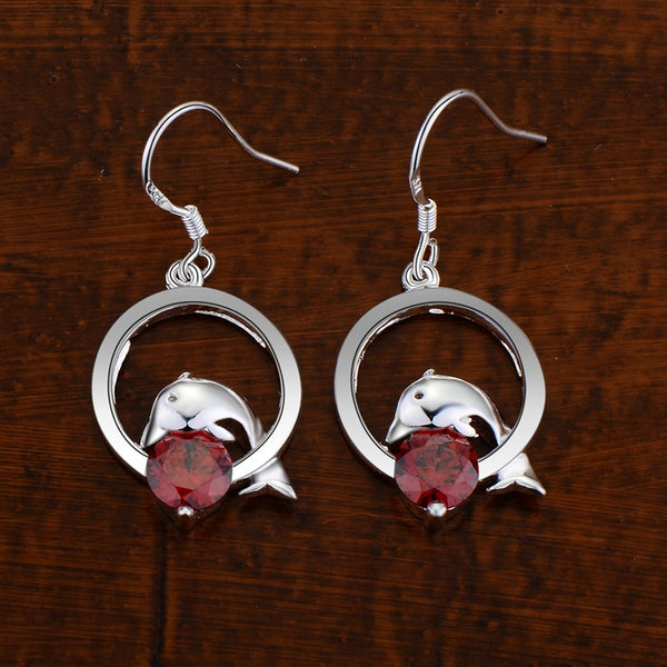 Silver Earrings LSE578