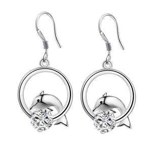 Silver Earrings LSE579