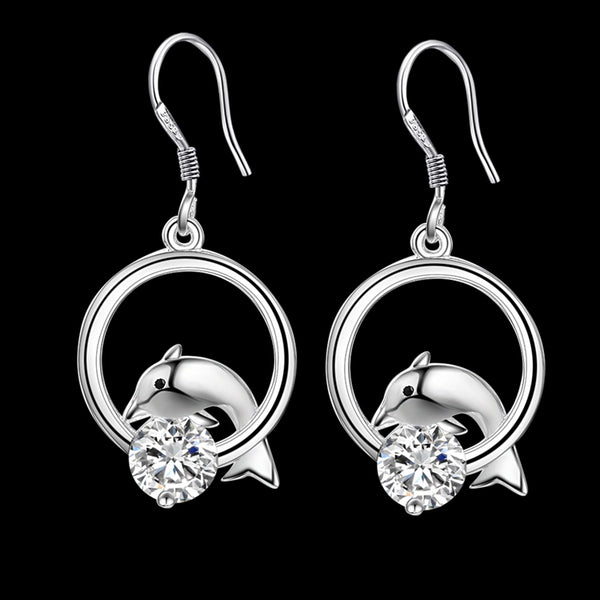 Silver Earrings LSE579