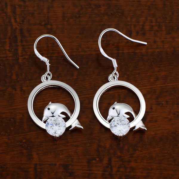 Silver Earrings LSE579