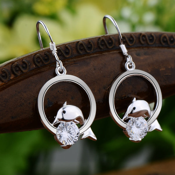 Silver Earrings LSE579
