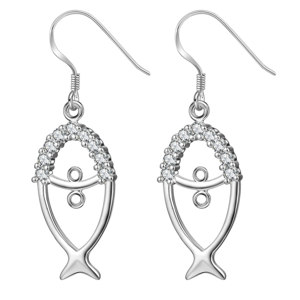 Silver Earrings LSE582