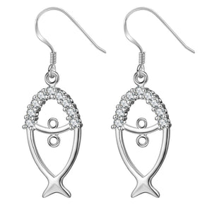Silver Earrings LSE582