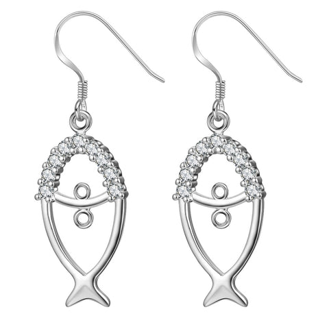 Silver Earrings LSE582