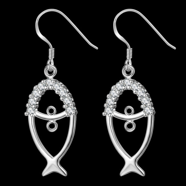 Silver Earrings LSE582