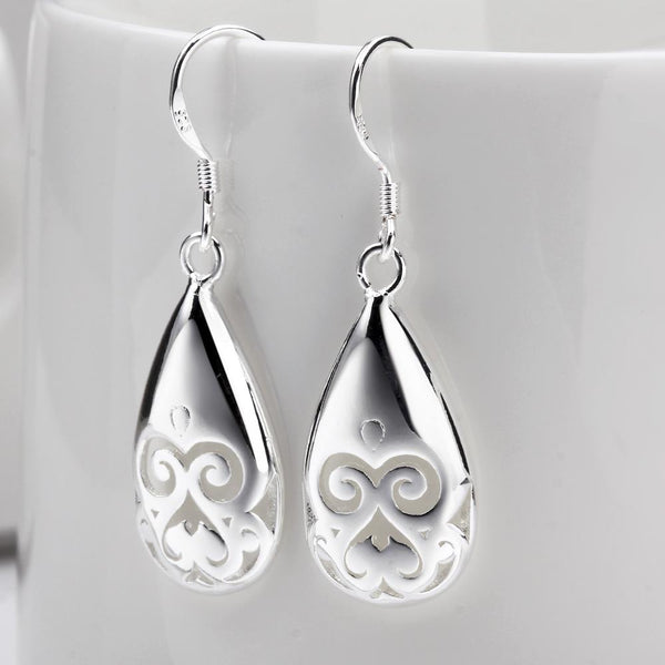 Silver Earrings LSE582