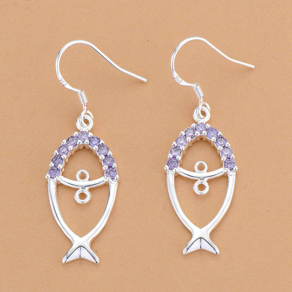 Silver Earrings LSE583