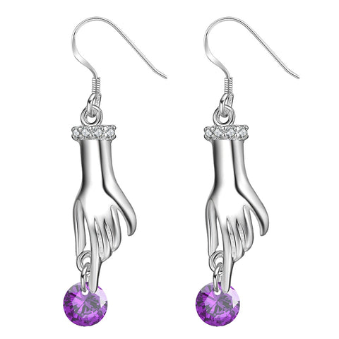 Silver Earrings LSE584