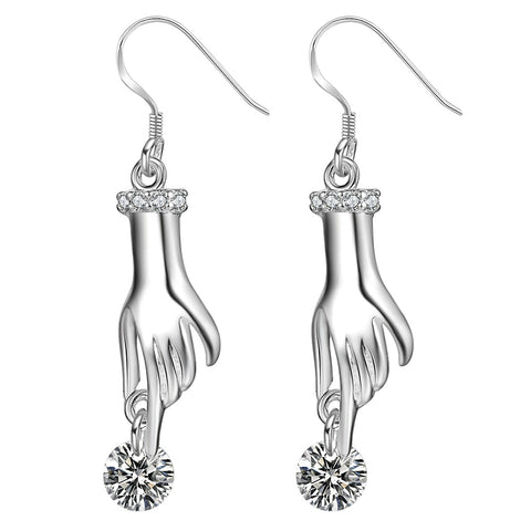 Silver Earrings LSE590